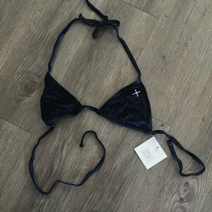 Boutine LA Malibu Velvet Bikini Top